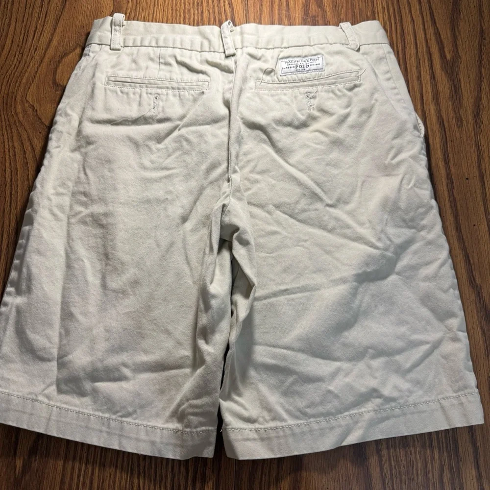 Polo by Ralph Lauren Tan‎ Flat Front Shorts